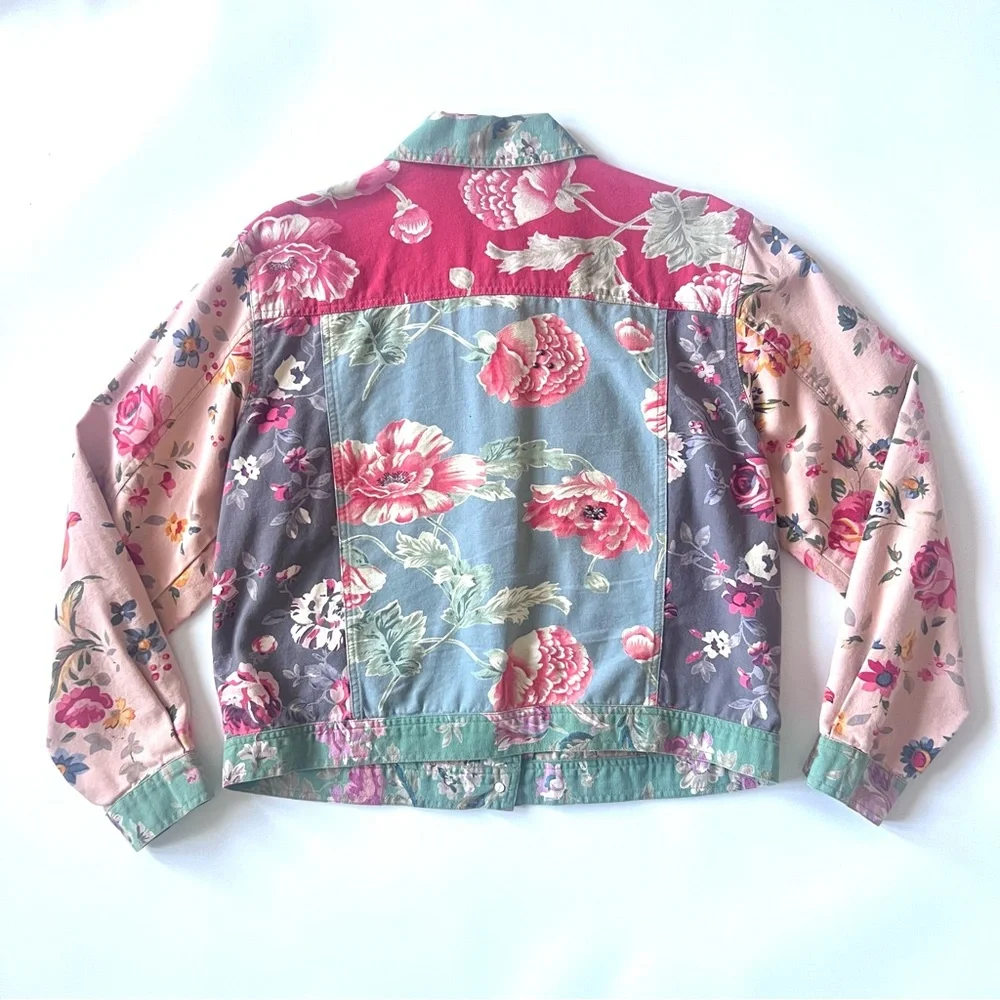 Floral Women's Jacket - Picture 8 of 8